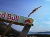 Slava Polyeshchuk of the Ukraine dives from the 26.8 metre platform during the second training session of the third stop of the Red Bull Cliff Diving World Series at Lake Vouliagmeni in Athens, Greece on May 21st 2011.