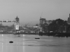 London. Thames Sunset panorama